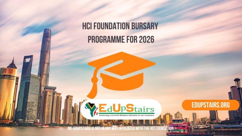 HCI Foundation Bursary Programme for 2026