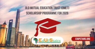 Old Mutual Education Trust (OMET) Scholarship Programme for 2026