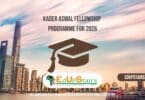 Kader Asmal Fellowship Programme for 2026