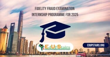 Fidelity Fraud Examination Internship Programme for 2025
