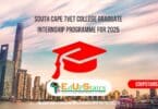 South Cape TVET College Graduate Internship Programme for 2025