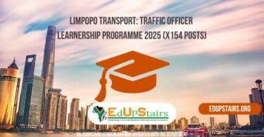 Limpopo Transport: Traffic Officer Learnership Programme 2025 (X154 Posts)