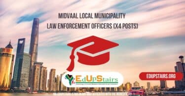 Midvaal Local Municipality Law Enforcement Officers (X4 Posts)