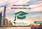 Brand South Africa (SA) Internship Programmes 2025