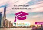 Basic Education (DBE) Internship Programme 2025