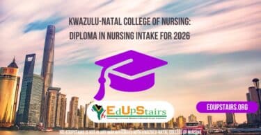 KwaZulu-Natal College of Nursing: Diploma in Nursing intake for 2026