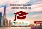 Discovery Wealth Management Learnership Programme 2025