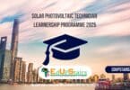 Solar Photovoltaic Technician Learnership Programme 2025