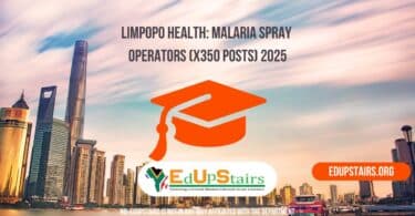 Limpopo Health: Malaria Spray Operators (X350 Posts) 2025
