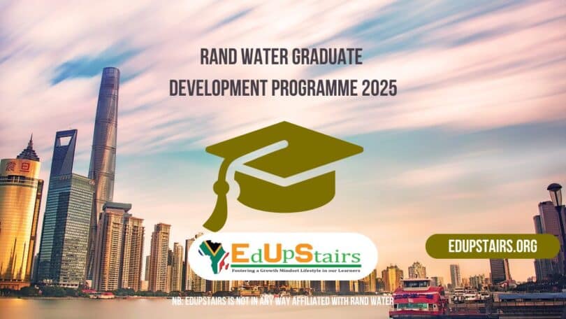 Rand Water Graduate Development Programme 2025