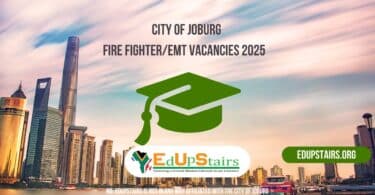 City of Joburg Fire Fighter/EMT Vacancies 2025