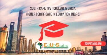 South Cape TVET College & UNISA: Higher Certificate in Education (NQF 5)