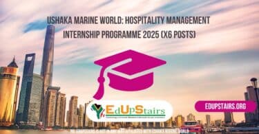 uShaka Marine World: Hospitality Management Internship Programme 2025 (X6 Posts)