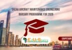 SACAA Aircraft Maintenance Engineering Bursary Programme for 2026