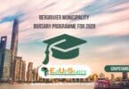 Bergrivier Municipality Bursary Programme for 2026