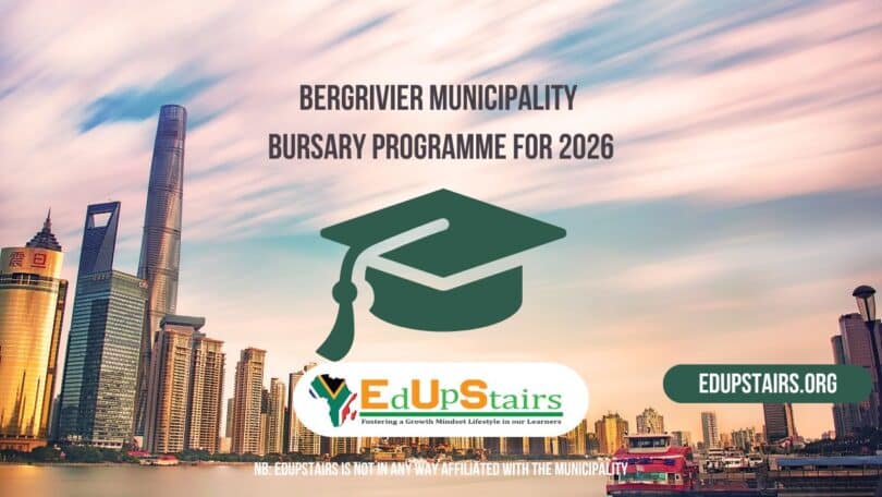 Bergrivier Municipality Bursary Programme for 2026
