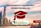 Swartland Municipality Risk Management Internship Programme 2025
