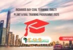 Richards Bay Coal Terminal (RBCT) Plant & Rail Training Programme 2025