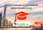 Valterra Platinum Mine Electrical Engineering Bursary Programme for 2026