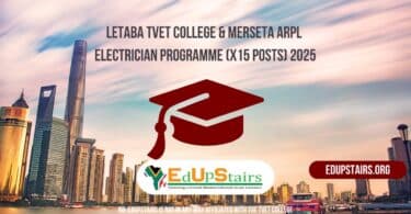 Letaba TVET College & MerSETA ARPL Electrician Programme (X15 Posts) 2025