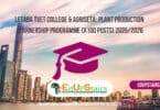 Letaba TVET College & AGRISETA: Plant Production Learnership Programme (X100 Posts) 2025/2026