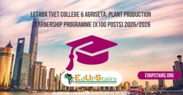 Letaba TVET College & AGRISETA: Plant Production Learnership Programme (X100 Posts) 2025/2026