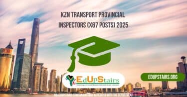 KZN Transport Provincial Inspectors (X67 Posts) 2025