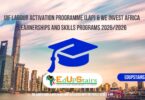 UIF Labour Activation Programme (LAP) & We Invest Africa Learnerships and Skills Programs 2025/2026