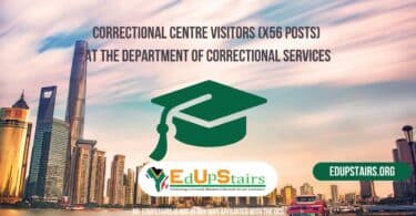 Correctional Centre Visitors (X56 Posts) at the Department of Correctional Services