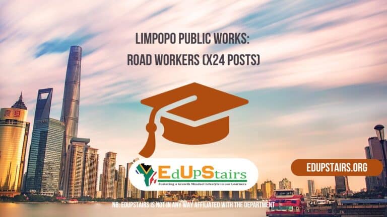Limpopo Public Works: Road Workers (X24 Posts)