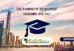 CHIETA Administration Internship Programme 2025/2027