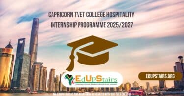 Capricorn TVET College Hospitality Internship Programme 2025/2027
