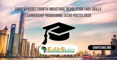 SWGC & FASSET Fourth Industrial Revolution (4IR) Skills Learnership Programme (X250 Posts) 2025