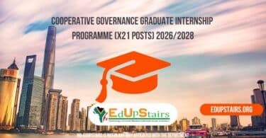 Cooperative Governance Graduate Internship Programme (X21 Posts) 2026/2028