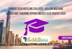 Thando Tech Botleng Colliery: Yellow Machine Operators Training Opportunities (X20 Posts) 2025