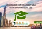 Social Housing Regulatory Authority (SHRA) Internship Programme 2025/2027