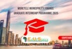 Moretele Municipality Finance Graduate Internship Programme 2025