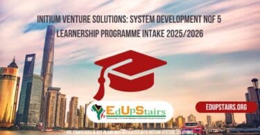 Initium Venture Solutions: System Development NQF 5 Learnership Programme Intake 2025/2026