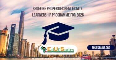 Redefine Properties Real Estate Learnership Programme for 2026