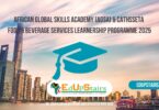 African Global Skills Academy (AGSA) & CATHSSETA Food & Beverage Services Learnership Programme 2025