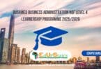 Busamed Business Administration NQF Level 4 Learnership Programme 2025/2026