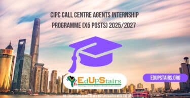 CIPC Call Centre Agents Internship Programme (X5 Posts) 2025/2027