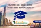 Calvin and Family Security is Hiring Security Guards in Gauteng (X60 Posts)