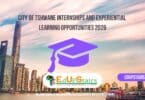 City of Tshwane Internships and Experiential Learning Opportunities 2026