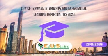 City of Tshwane Internships and Experiential Learning Opportunities 2026