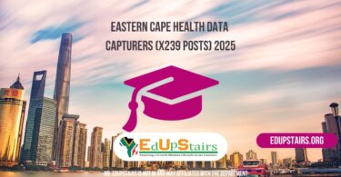 Eastern Cape Health Data Capturers (X239 Posts) 2025