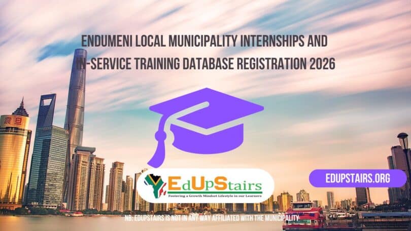 Endumeni Local Municipality Internships and In-Service Training Database Registration 2026