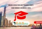 Higher Education and Training (DHET) New Various Vacancies 2025