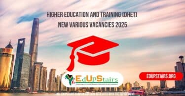 Higher Education and Training (DHET) New Various Vacancies 2025
