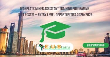 Ivanplats Miner Assistant Training Programme (X41 Posts) – Entry Level Opportunities 2025/2026